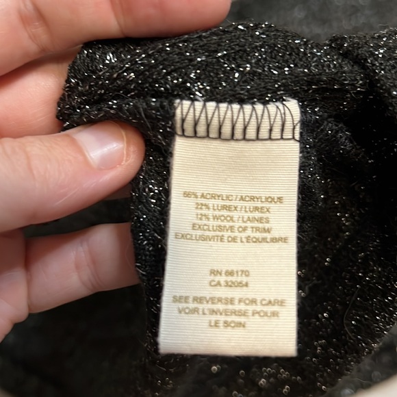 Free People Knit Strapless Wool Lurex Dress - Picture 5 of 6